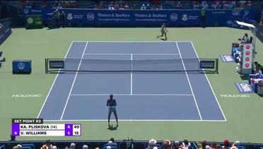 Match Highlights | Karolina Pliskova vs Venus Williams | WTA Western & Southern Open 2022