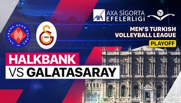 Playoff 1: Halkbank vs Galatasaray HDI Sigorta - Full Match | Men's Turkish Volleyball League 2023/24