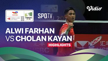Alwi Farhan (INA) vs Cholan Kayan (GBR)  - Highlights | Thomas Cup Chengdu 2024 - Men's Singles