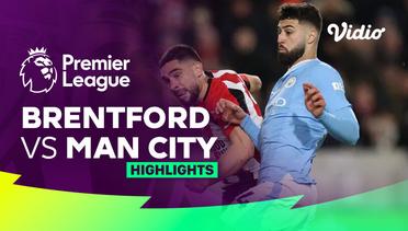 Brentford vs Man City - Highlights | Premier League 23/24