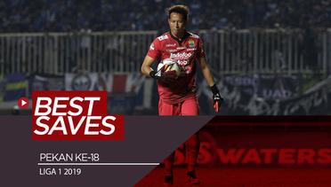 5 Penyelamatan Terbaik Pekan Ke-18 Liga 1 2019