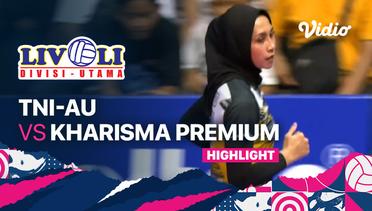 Highlights | TNI AU vs Kharisma Premium | Livoli Divisi Utama Putri 2022
