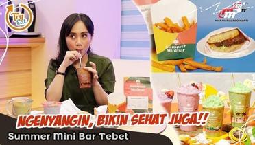 Minuman & Burger Sehat Rendah Kalori Summer Minibar Beneran Se-WORTH IT Itu?! | Try Eat