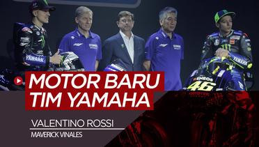 Rossi dan Vinales Perkenalkan Motor Baru untuk MotoGP 2019