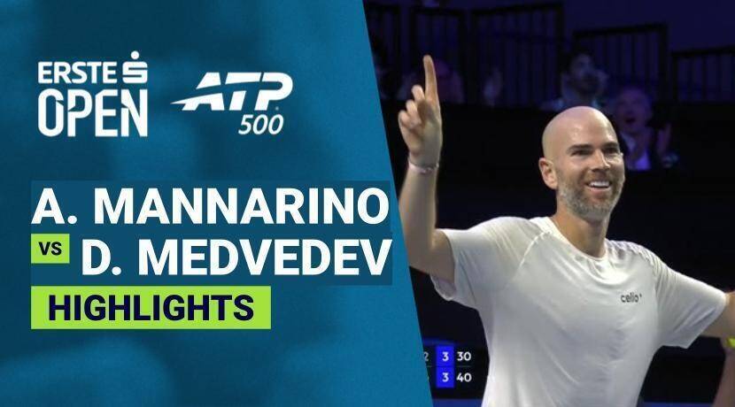 Adrian Mannarino vs Daniil Medvedev - Quarterfinals | ATP 500: Erste Bank Open 2026