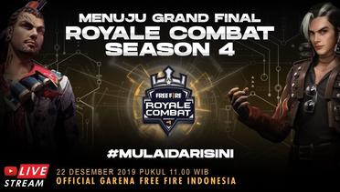 Menuju Grand Final Free Fire Royal Combat Season 4 - 22 Desember!