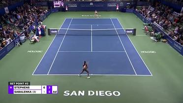 Match Highlights | Aryna Sabalenka vs Sloane Stphens | WTA San Diego Open 2022