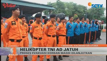 Evakuasi Korban Jatuhnya Helikopter TNI - Liputan 6 Siang
