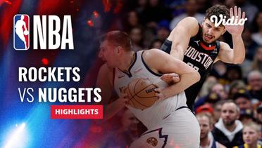 Houston Rockets vs Denver Nuggets - Highlights | NBA Regular Season 2023