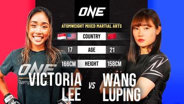Victoria Lee vs. Wang Luping | Full Fight Replay
