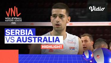 Match Highlights | Serbia vs Australia | Men's Volleyball Nations League 2022