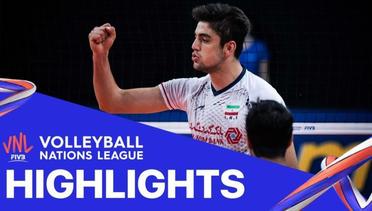 Match Highlight | VNL MEN'S - Iran 2 vs 3 Australia | Volleyball Nations League 2021