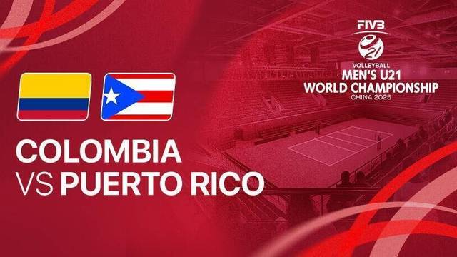 Colombia vs Puerto Rico - Full Match | FIVB Men's U21 World Championship 2025