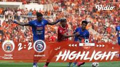 Persija Jakarta VS Arema FC  Full Highlight | Shopee Liga 1