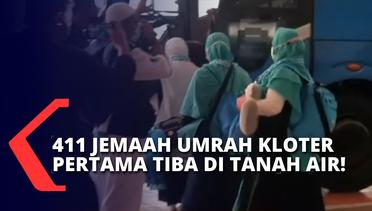 Jemaah Umrah Perdana Sudah Pulang ke Indonesia, Totalnya 411 Orang!