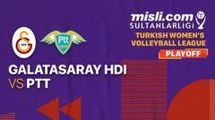 Full Match | Playoff - Galatasaray HDI Sigorta vs PTT | Women's Turkish League