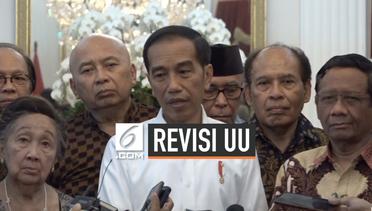 Jokowi Tanggapi Polemik Revisi UU