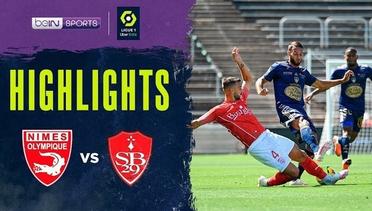 Match Highlight | Nimes 4 vs 0 Brest | Ligue 1 Uber Eats 2020