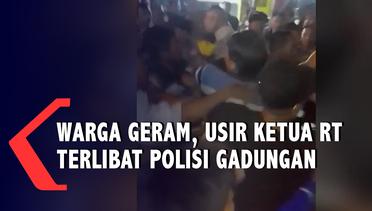 Ribuan Warga Mojokerto Usir Ketua RT Terlibat Polisi Gadungan