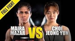 Maira Mazar vs. Choi Jeong Yun | ONE Championship Full Fight