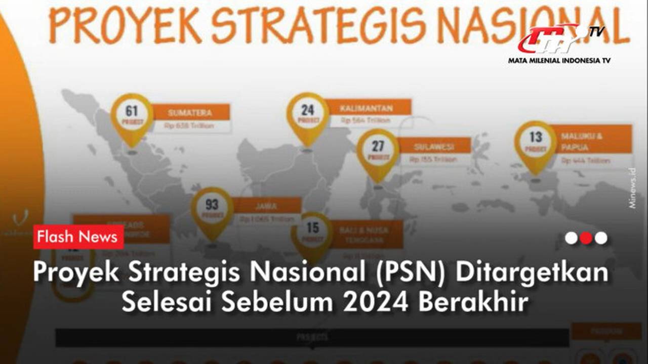 Presiden Instruksikan Proyek Strategis Nasional Harus Selesai Sebelum