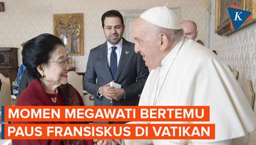 Megawati Bertemu Paus Fransiskus di Vatikan, Bahas Apa?