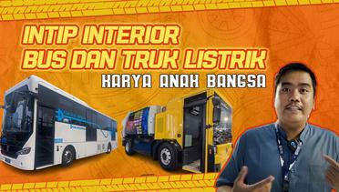 Intip Interior Bus dan Truk Listrik di Periklindo Electric Vehicle Show, JIExpo Kemayoran