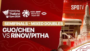 Mixed Doubles: Guo Xin Wa/Chen Fang Hui (CHN) vs Rinov Rivaldy/Pitha Haningtyas Mentari (INA) - Toyota Thailand Open 2024