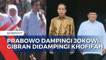 Prabowo Dampingi Jokowi Resmikan Graha Utama di Akmil, Gibran Didampingi Khofifah Kampanye di Jatim