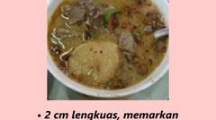 Resep Masakan Sup Sodara (Sulawesi Selatan) 