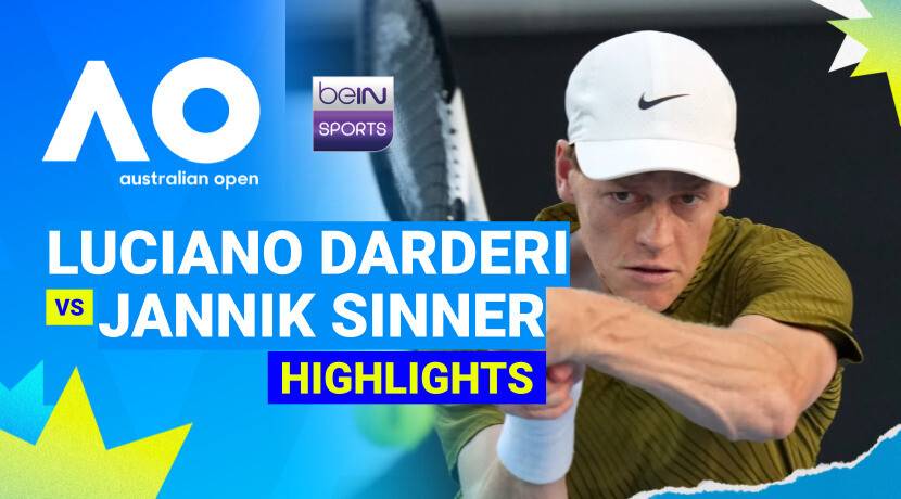 Luciano Darderi (ITA) vs Jannik Sinner (ITA) - Men's Singles Round 4 | Australian Open 2026