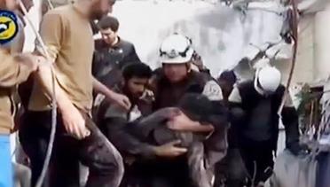 VIDEO: Pasukan Suriah Serang Idlib, 3 Anak-Anak Tewas