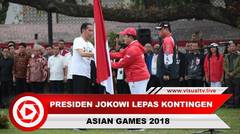 Presiden Jokowi Lepas Kontingen Asian Games 2018