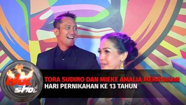 Tora Sudiro dan Mieke Amalia Merayakan Hari Pernikahan ke 13 Tahun | Hot Shot