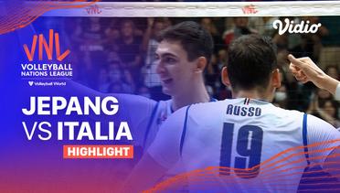 Match Highlights | Jepang vs Italia | Men's Volleyball Nations League 2023