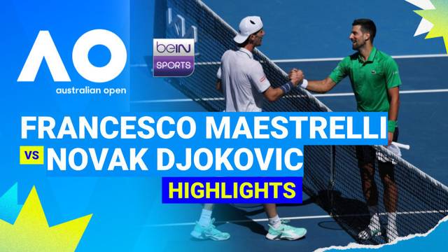 Francesco Maestrelli (ITA) vs Novak Djokovic (SRB) - Highlight | Australian Open 2026
