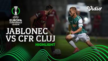 Highlight - Jablonec vs CFR Cluj | UEFA Europa Conference League 2021/2022