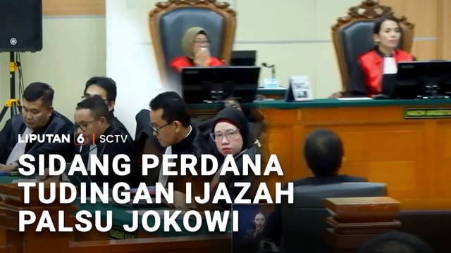 Sidang Perdana Tudingan Ijazah Palsu Jokowi | Liputan6