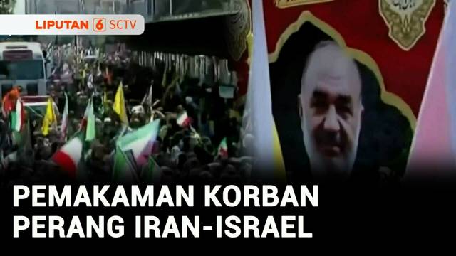 Jendela Dunia: Iran Makamkan 60 Korban Perang Israel, Termasuk Petinggi Militer | Liputan 6