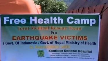BNPB Bangun Rumah Sakit Lapangan Bagi Korban Gempa Nepal