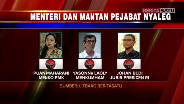  Sejumlah Menteri Jokowi Calonkan Diri Sebagai Anggota Legislatif