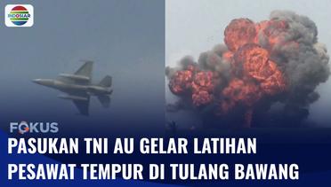Pasukan TNI AU Gelar Latihan Pesawat Tempur, Kerahkan Pesawat Jet Dilengkapi Bom | Foku