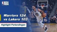 NBA | Cuplikan Pertandingan: Warriors 124 vs Lakers 103 | 2019 NBA Preseason