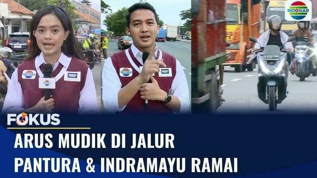 Pantauan Lalu Lintas di Arteri Dermoleng dan di Simpang Tiga Lohbener Terpantau Ramai Lancar | Fokus