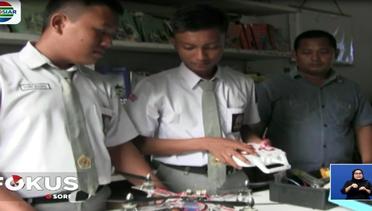 Siswa SMK Deli Serdang Manfaatkan Barang Bekas Jadi Drone – Fokus Sore
