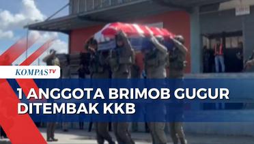 Kontak Tembak dengan KKB, Jenazah Bripda Alfandi Steve Karamoy Dipulangkan ke Luwuk Banggai