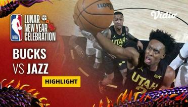 Milwaukee Bucks vs Utah Jazz - Highlights  | NBA Regular Season 2023/24