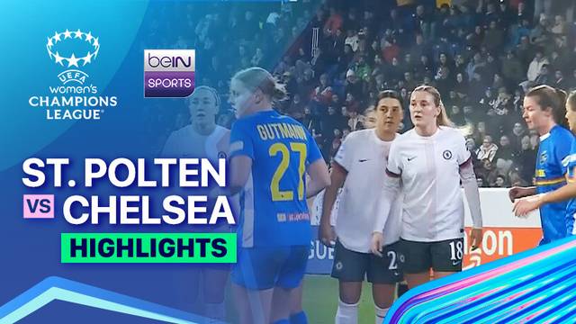 St. Polten vs Chelsea - Highlight | UEFA Women's Champions League 2025/26