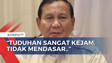 Prabowo Subianto Bantah Menang Pemilu 2024 Pakai Bansos dan Aparat