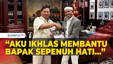 Unggah Foto Bareng Prabowo, Dedi Mulyadi: Saya Ikhlas Membantu Bapak